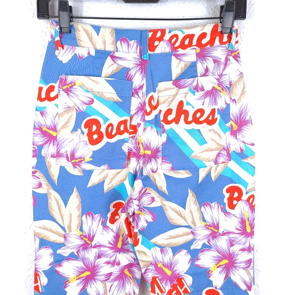 URBAN OUTFITTERS Miami Beach Print Pants - Picture 8 of 11
